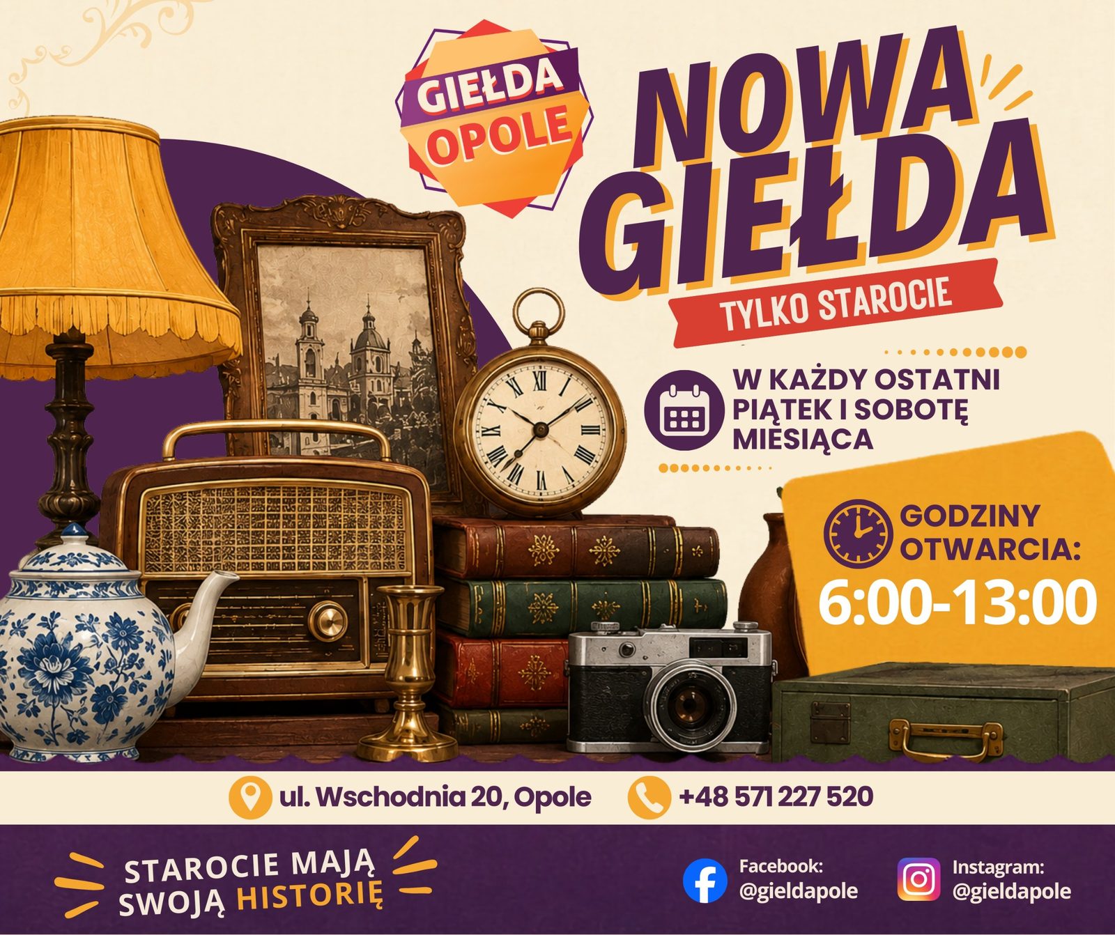 Grafika promocyjna Giełda Opole