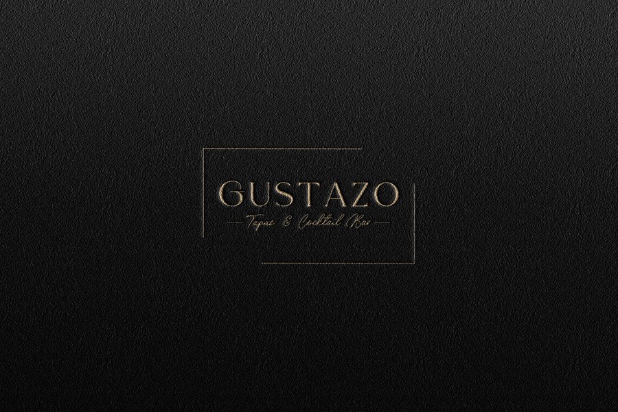 Gustazo — logo Tapas & Cocktail Bar